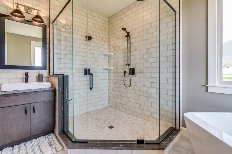 Renovated Shower Areas